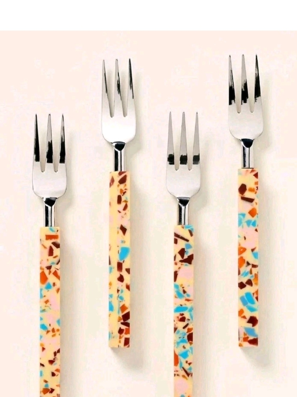 NWT Anthropologie Gaetano Appetizer Forks (Set of 4)